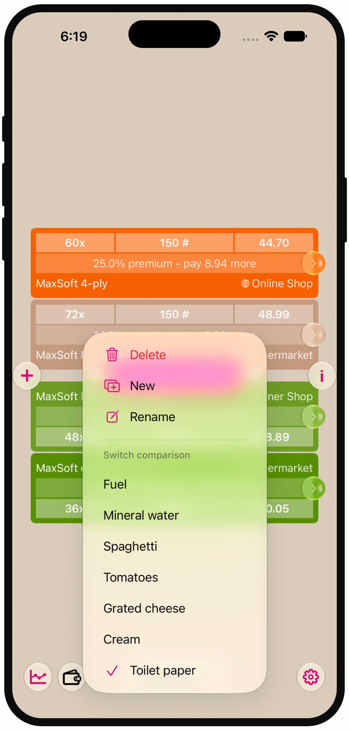 iphone-6.9_screen04 CompareMe 4.0 save comparison - iPhone